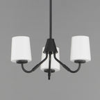 DURHAM 3 LIGHT CHANDELIER