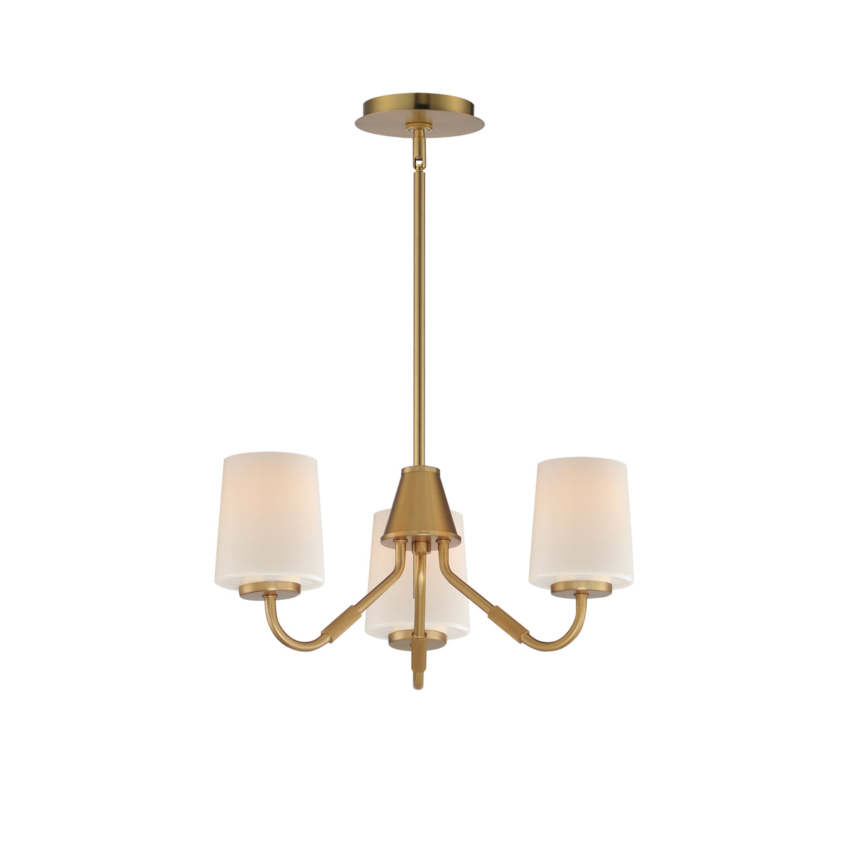 DURHAM 3 LIGHT CHANDELIER