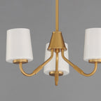 DURHAM 3 LIGHT CHANDELIER