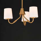 DURHAM 3 LIGHT CHANDELIER