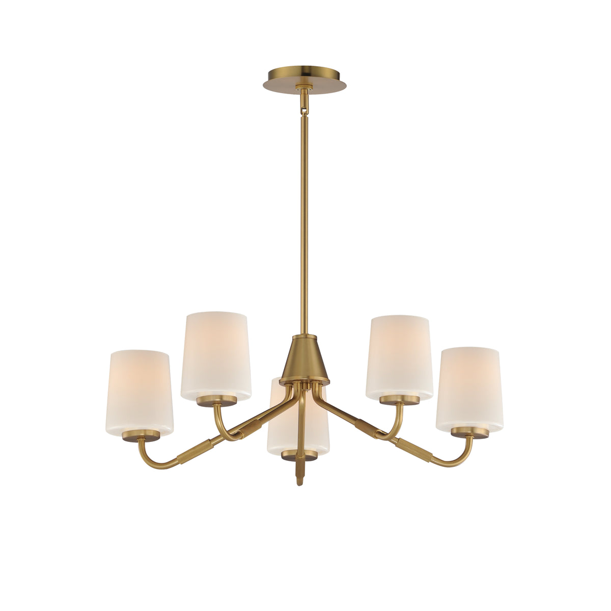 DURHAM 5 LIGHT CHANDELIER