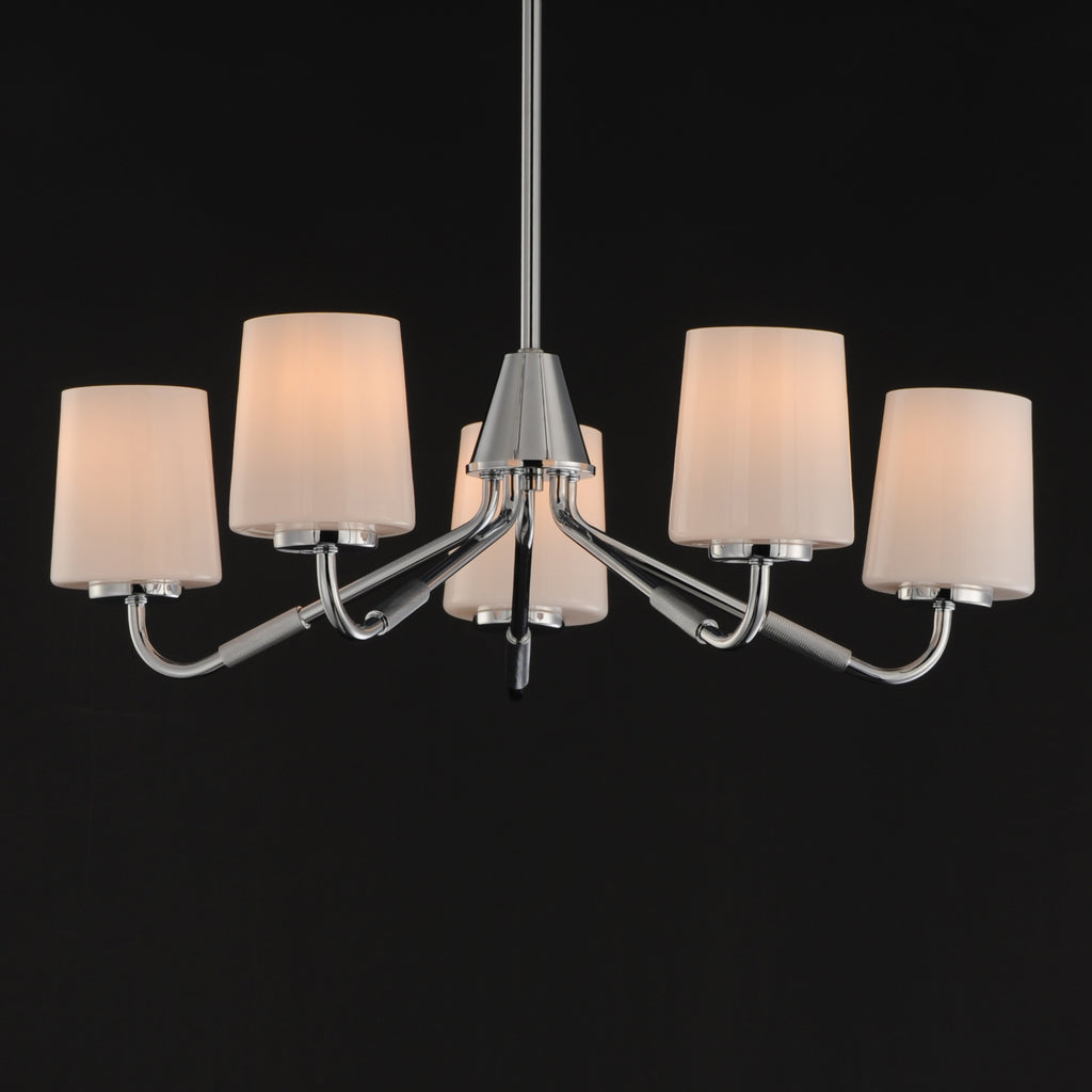 DURHAM 5 LIGHT CHANDELIER