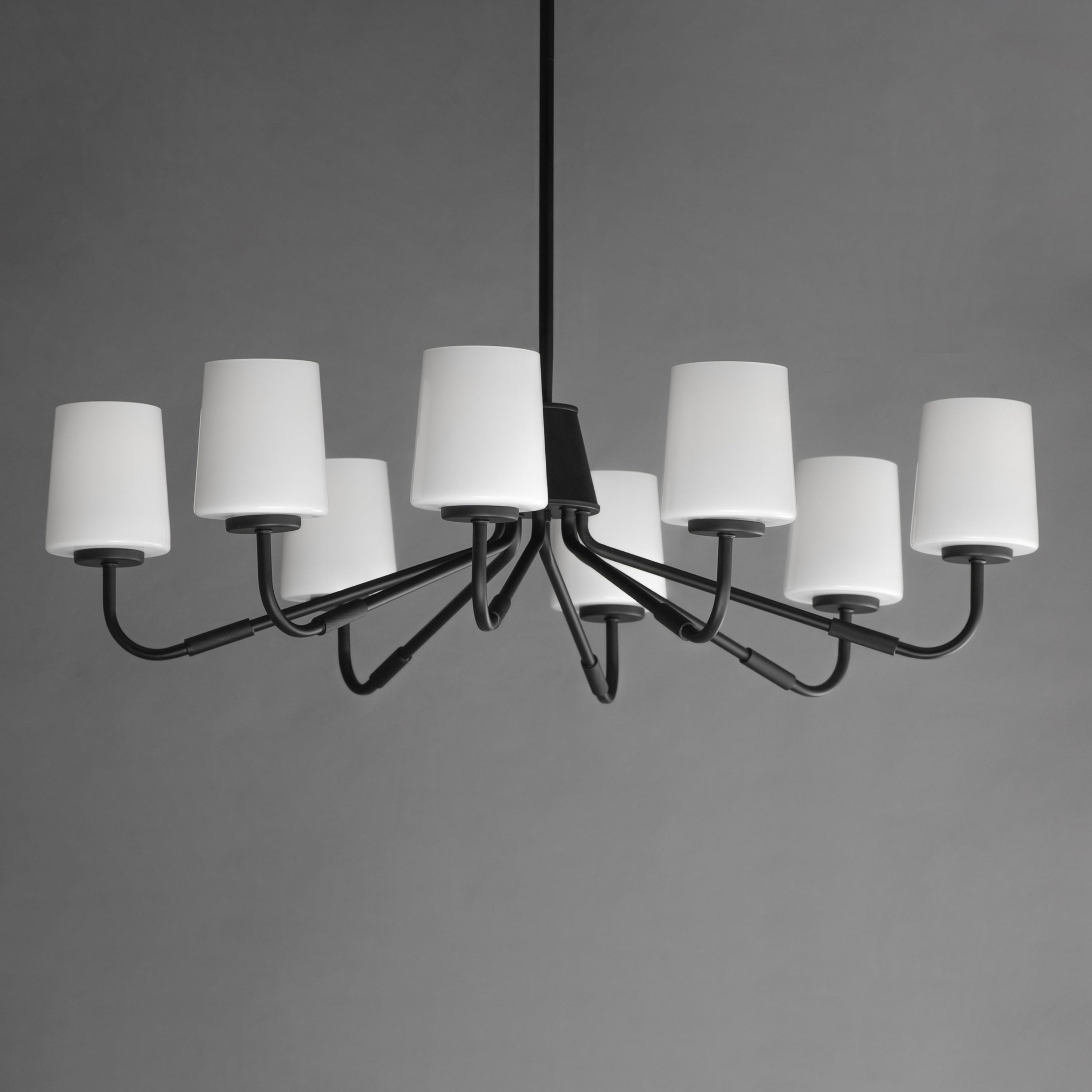 DURHAM 8 LIGHT CHANDELIER