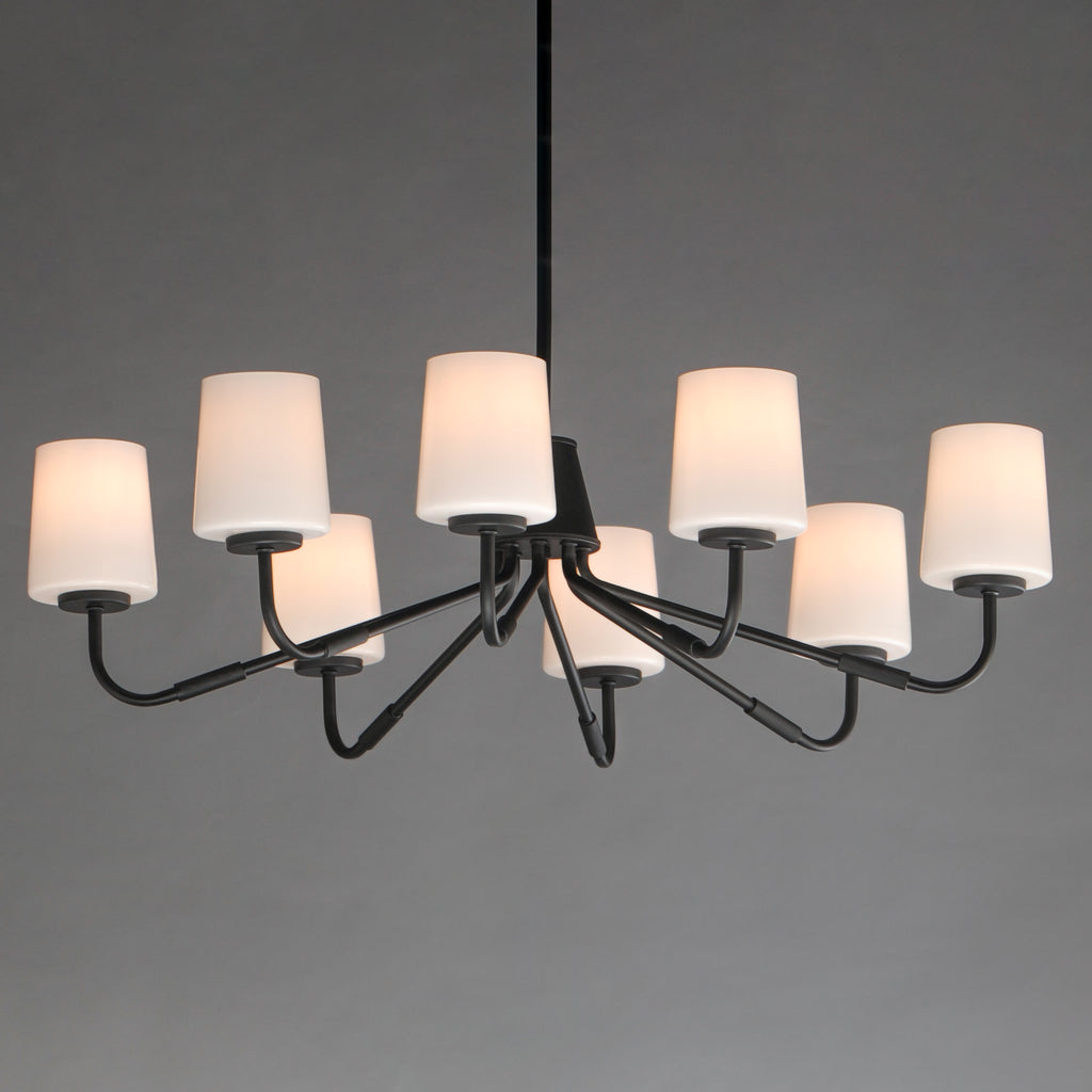 DURHAM 8 LIGHT CHANDELIER