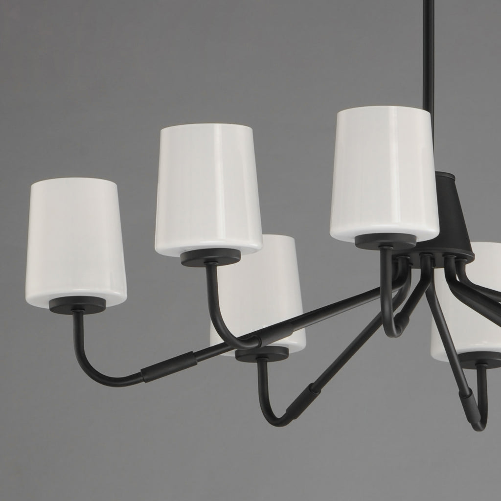 DURHAM 8 LIGHT CHANDELIER
