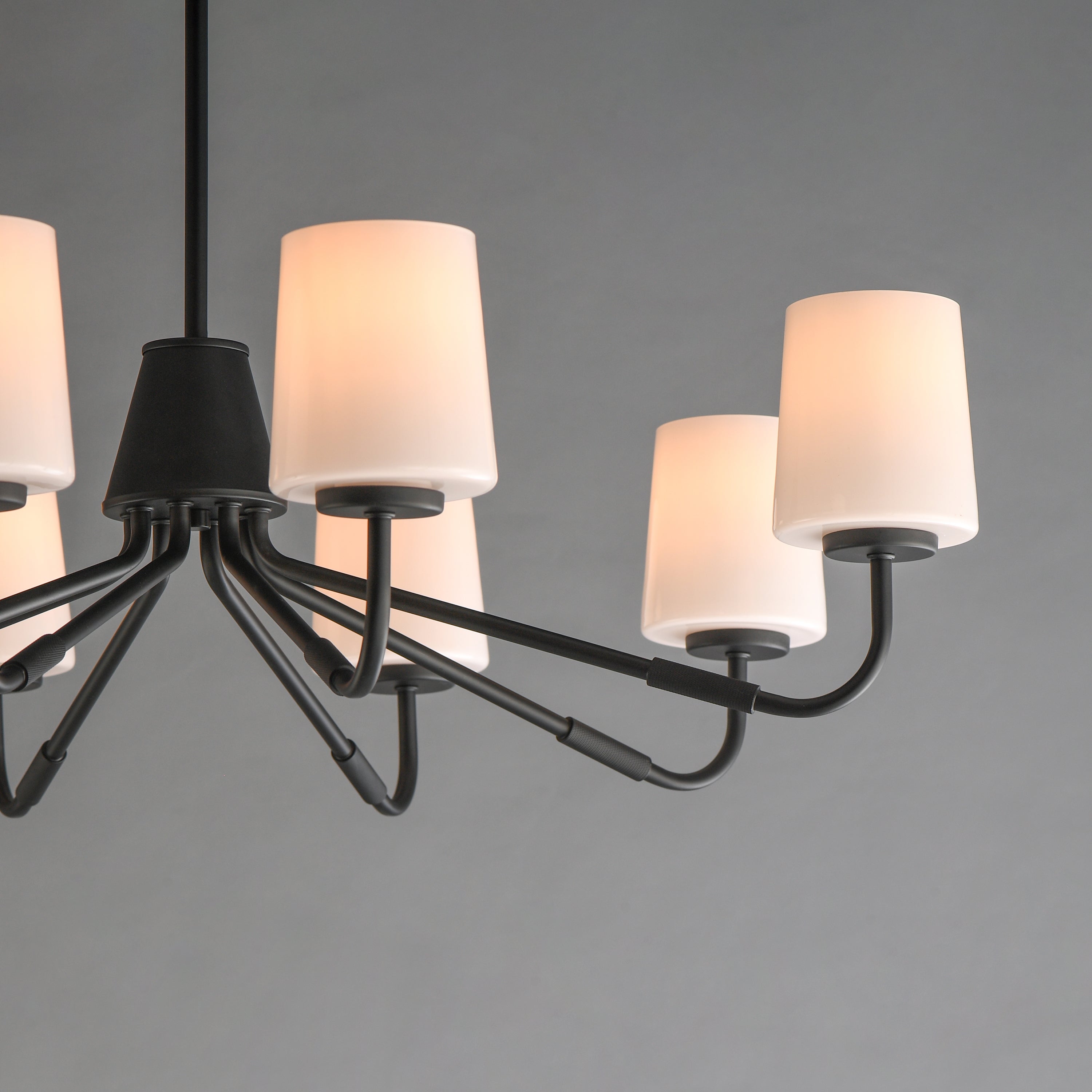 DURHAM 8 LIGHT CHANDELIER