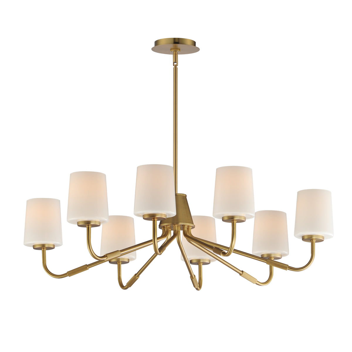 DURHAM 8 LIGHT CHANDELIER