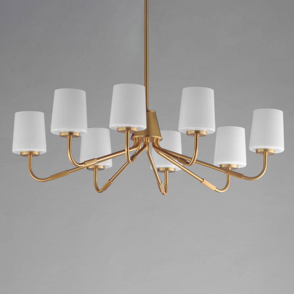 DURHAM 8 LIGHT CHANDELIER