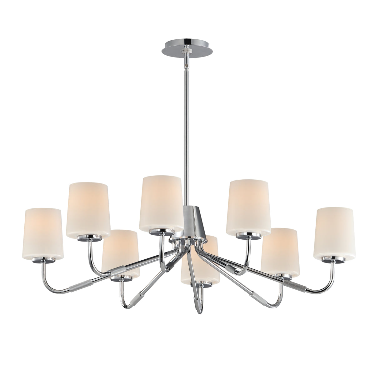DURHAM 8 LIGHT CHANDELIER