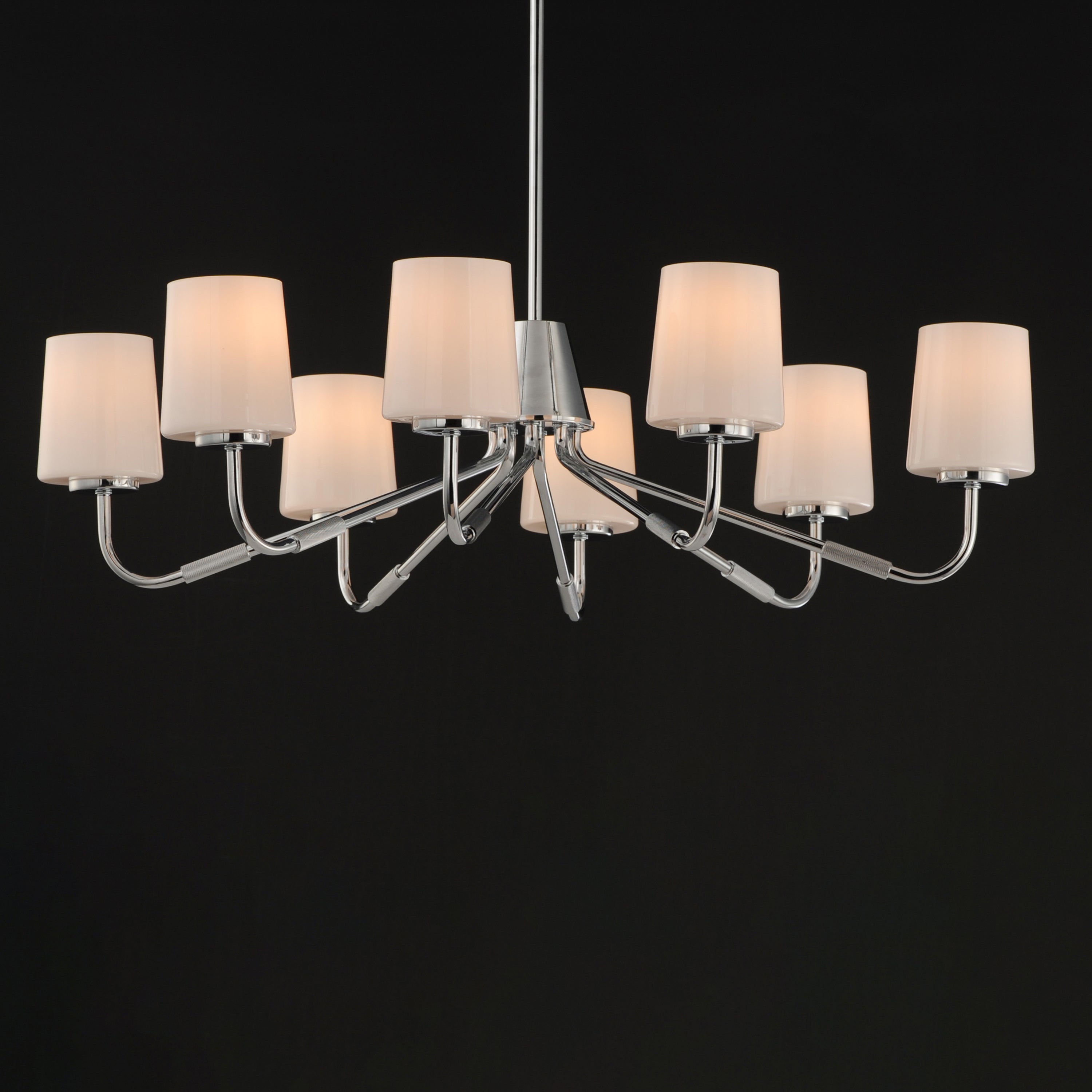 DURHAM 8 LIGHT CHANDELIER