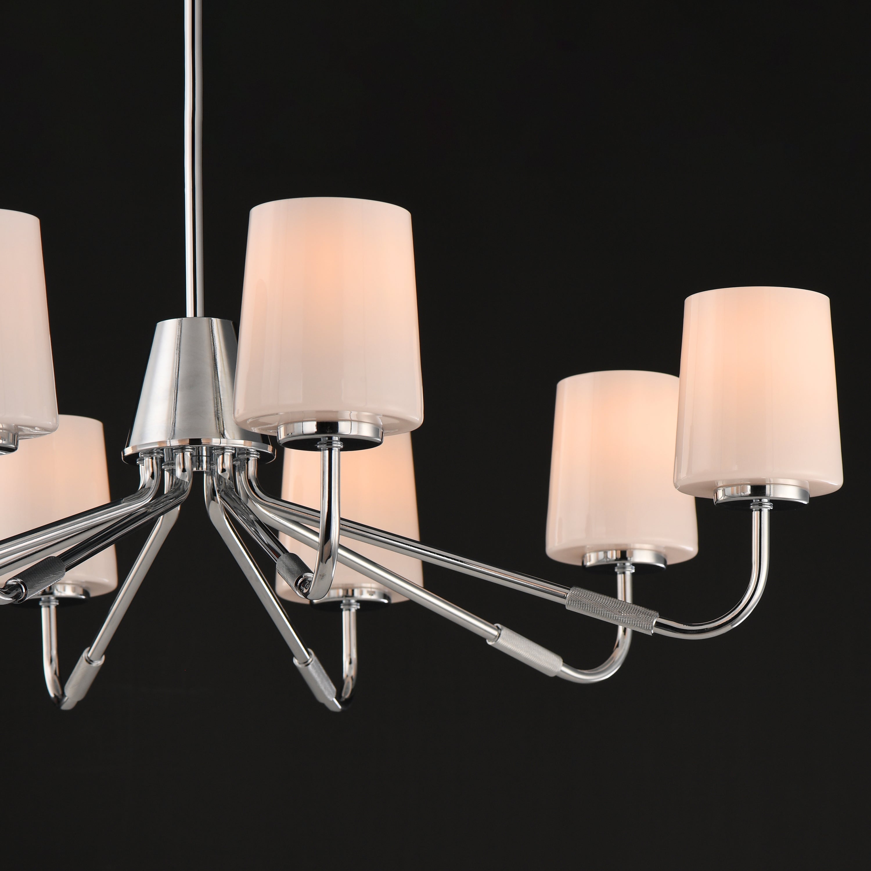 DURHAM 8 LIGHT CHANDELIER