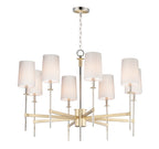 UPTOWN 8 LIGHT CHANDELIER