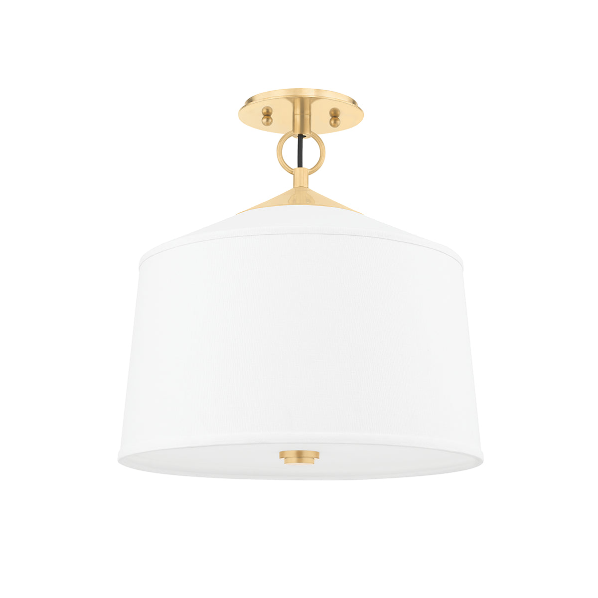 WHITE PLAINS SEMI FLUSH