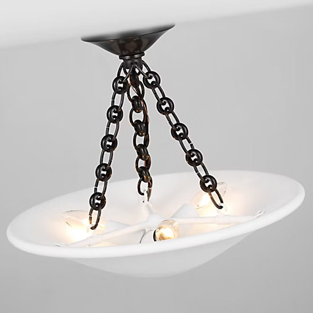 MOLLINO SEMI FLUSH MOUNT
