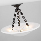 MOLLINO SEMI FLUSH MOUNT