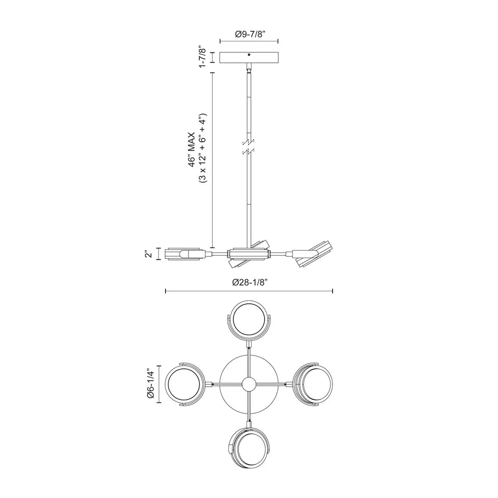 BLANCO CHANDELIER