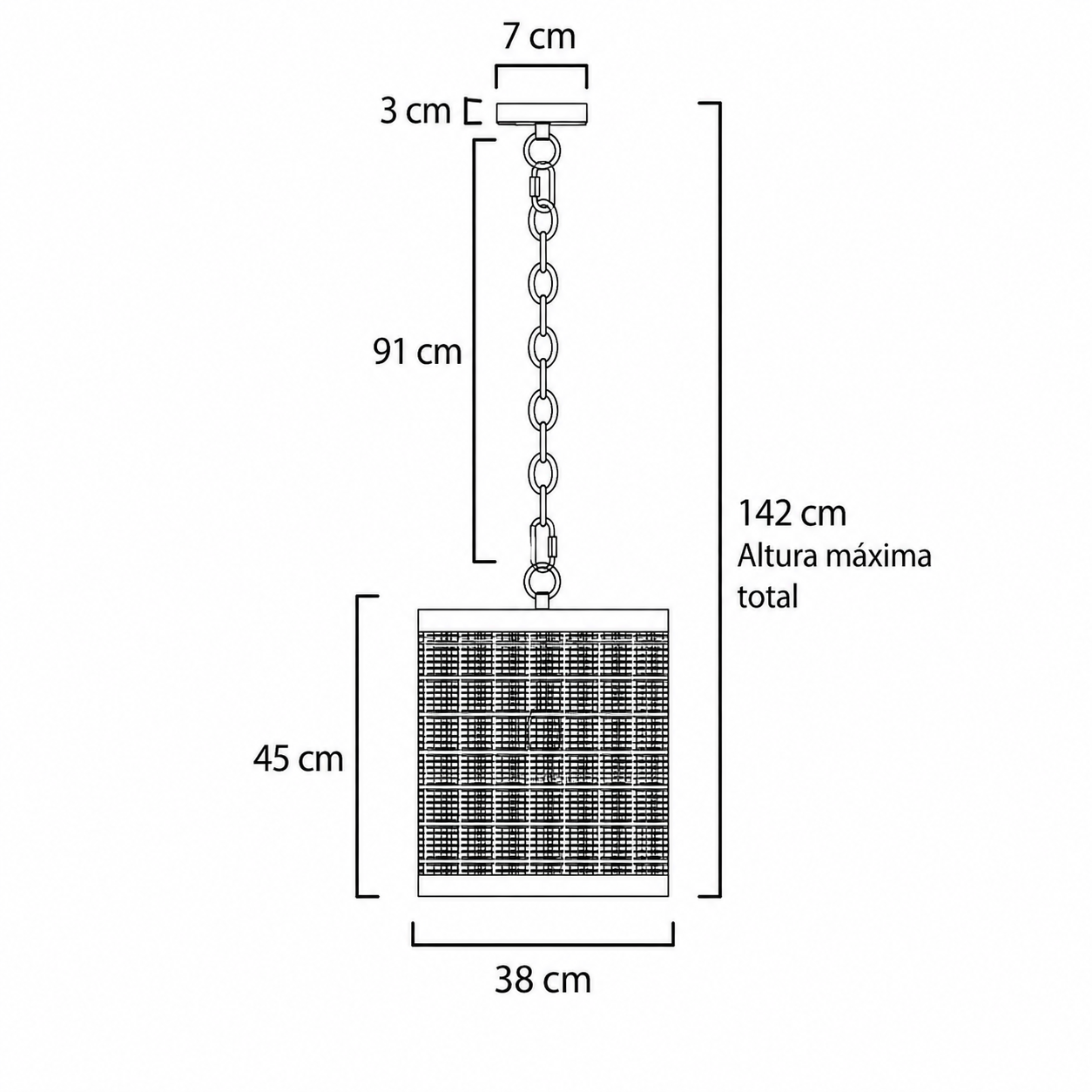 HATCHER SINGLE PENDANT