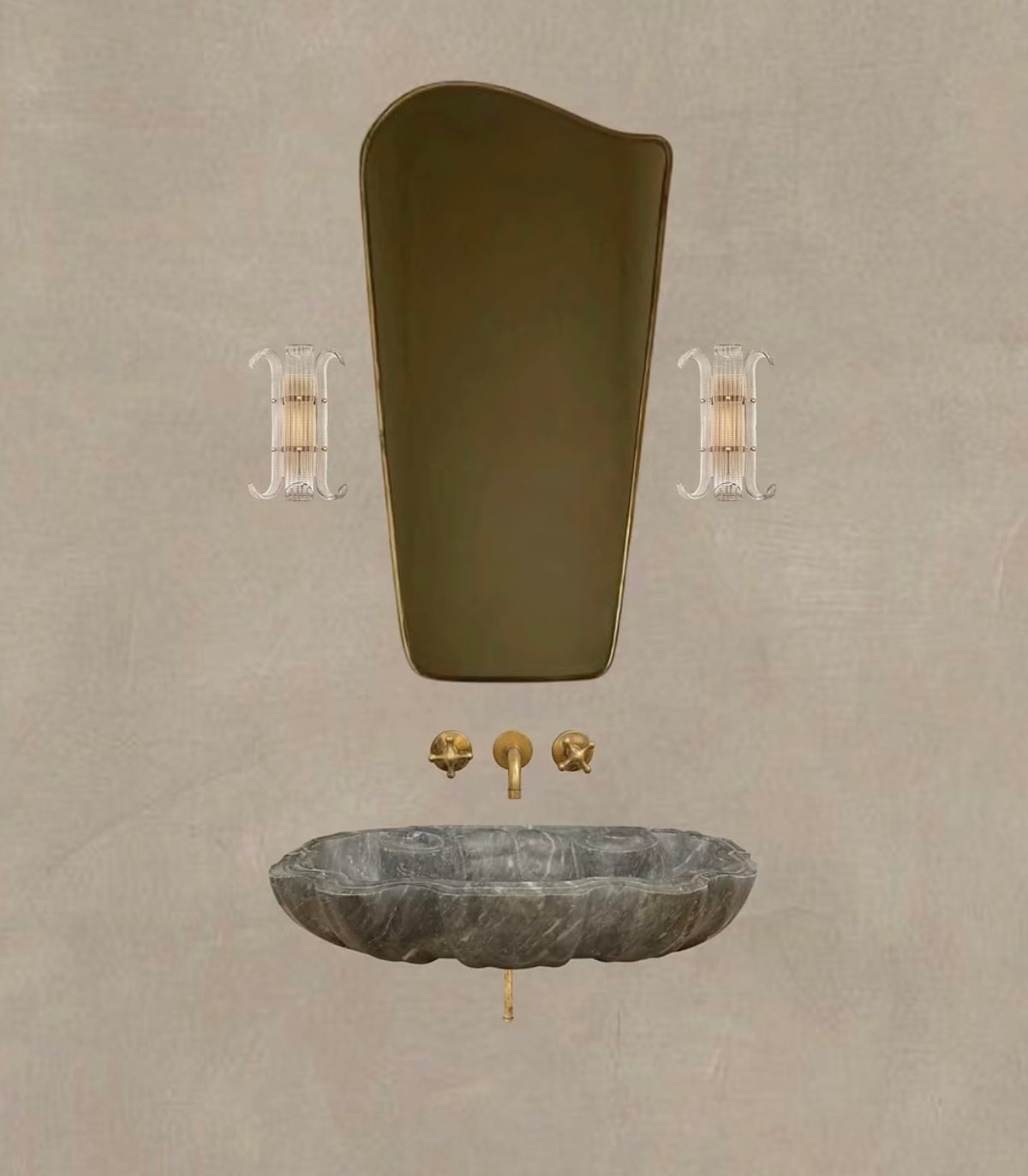 BRASHER APLIQUE DE PARED