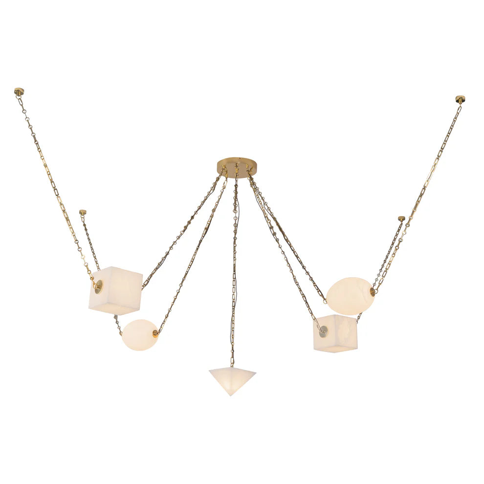 MINERAL CHANDELIER