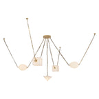MINERAL CHANDELIER
