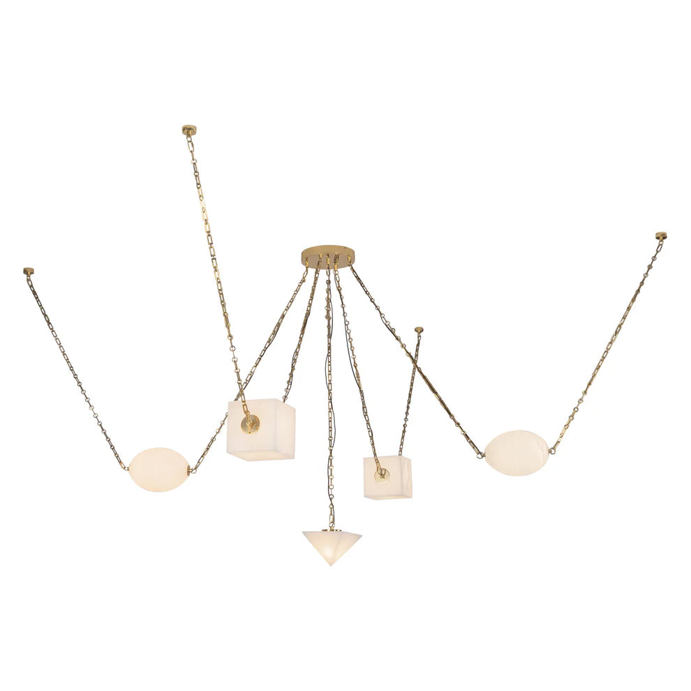 MINERAL CHANDELIER