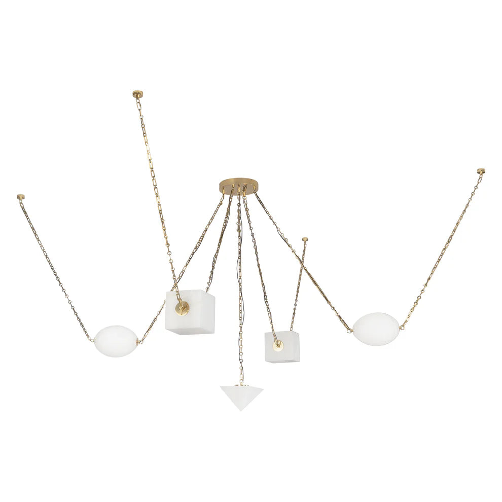MINERAL CHANDELIER