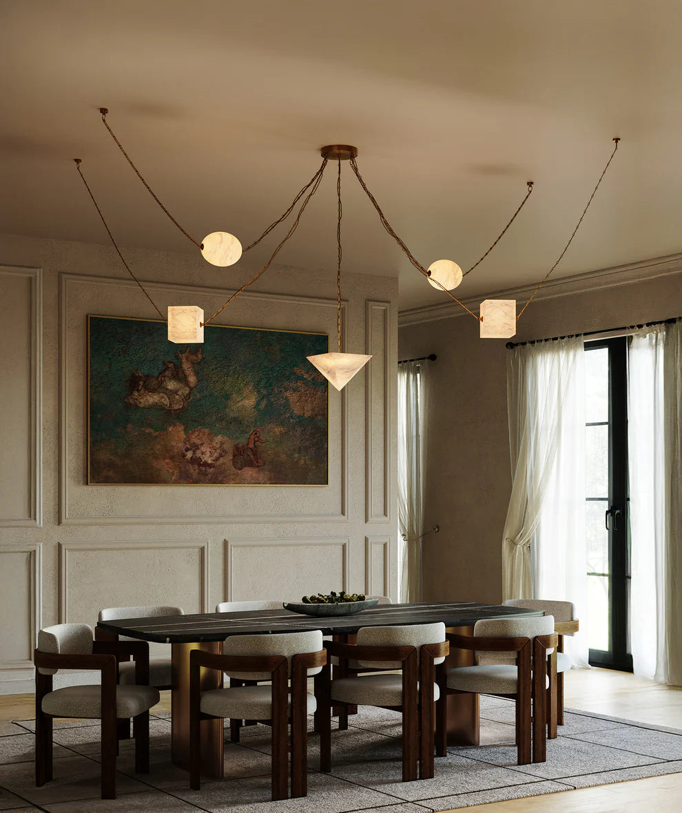 MINERAL CHANDELIER