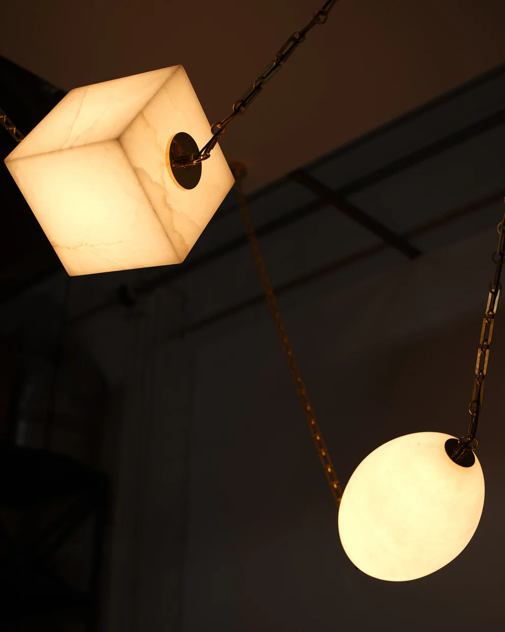MINERAL CHANDELIER