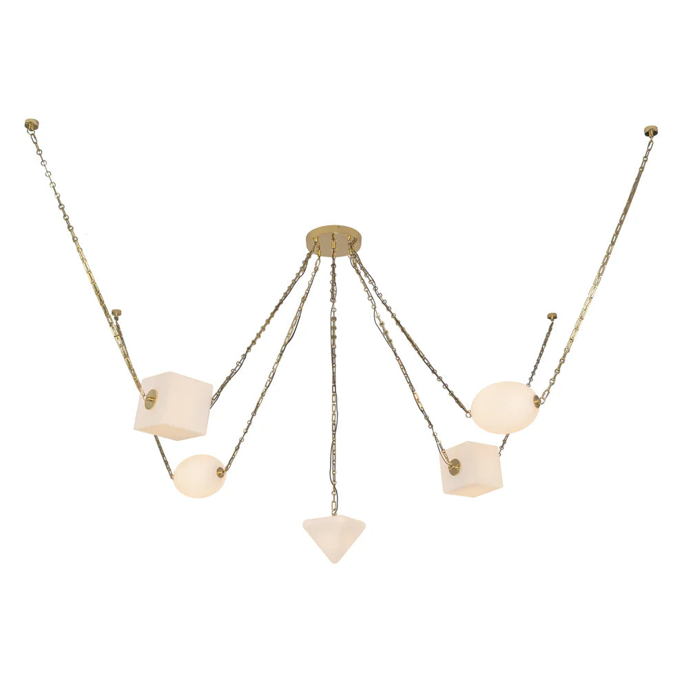 MINERAL CHANDELIER