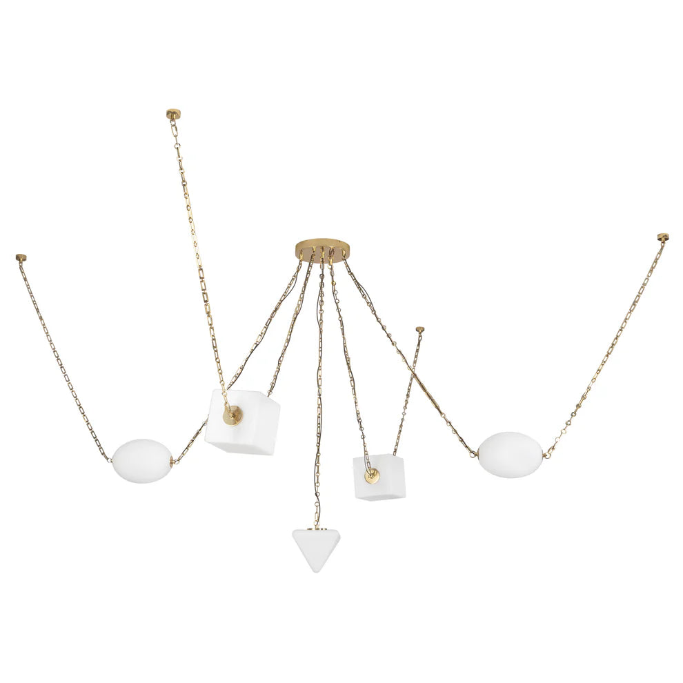 MINERAL CHANDELIER
