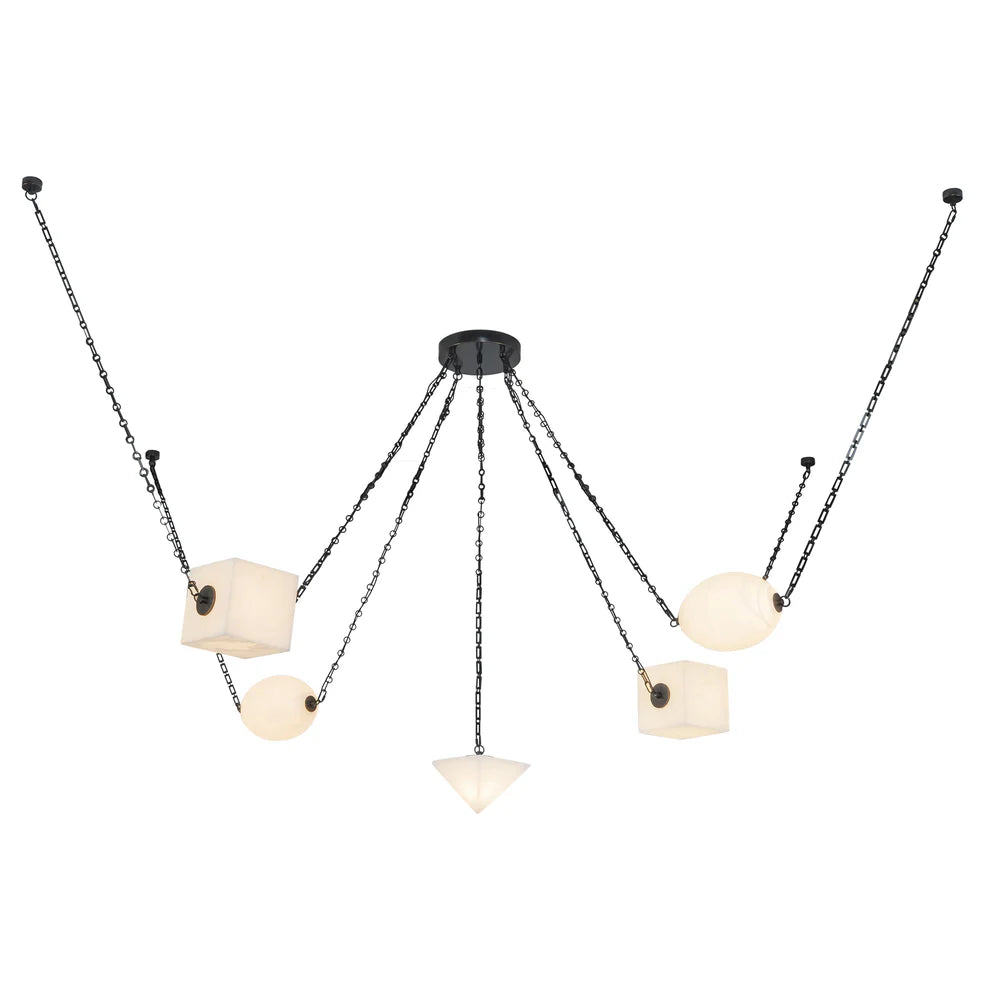MINERAL CHANDELIER