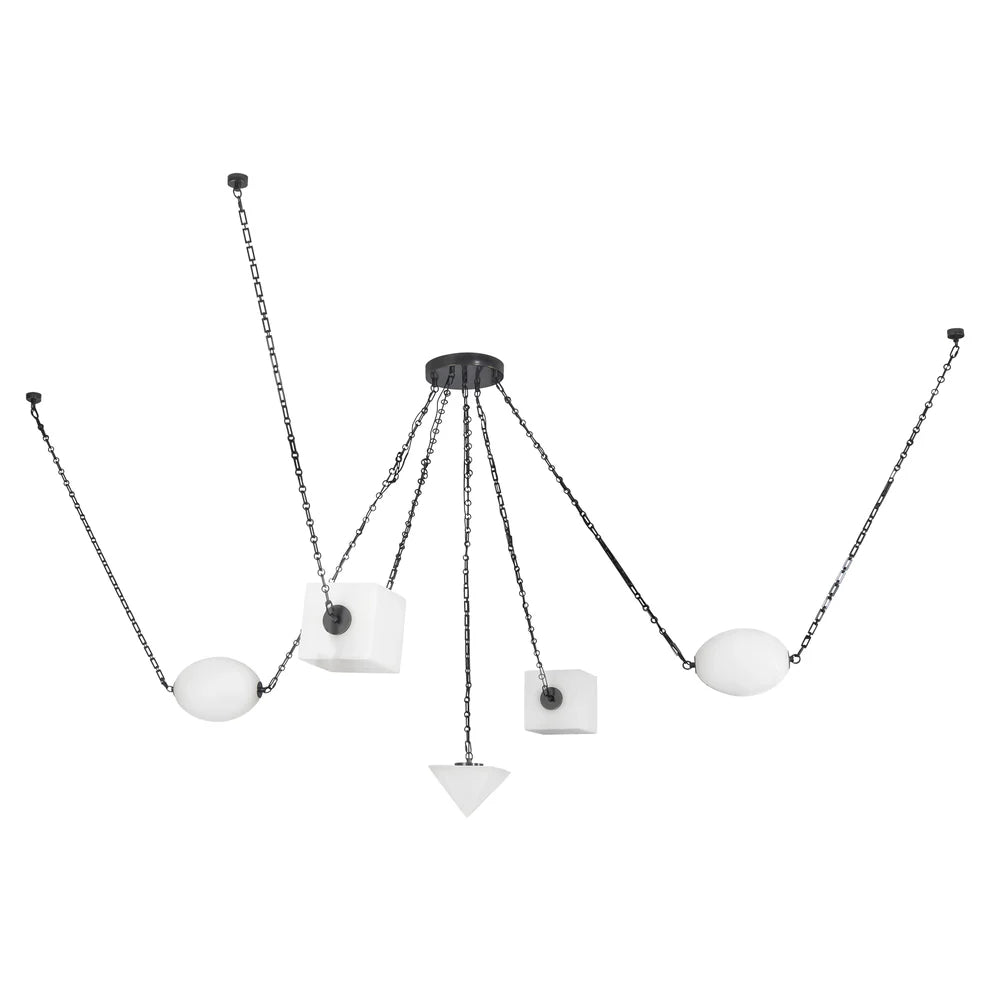 MINERAL CHANDELIER