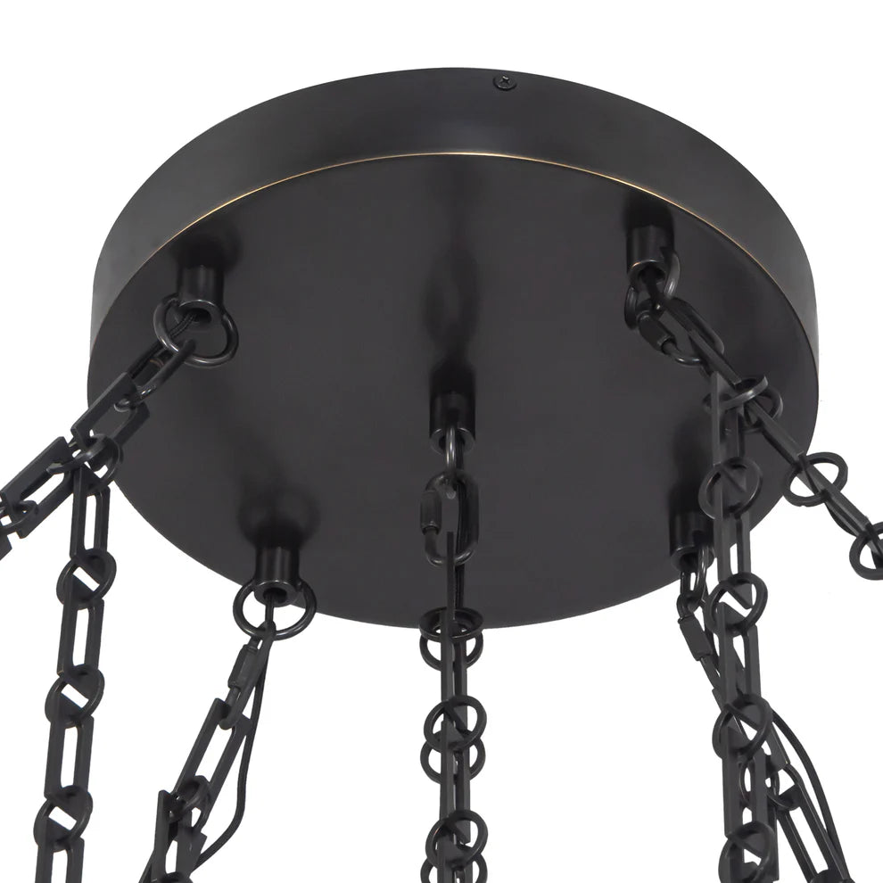 MINERAL CHANDELIER