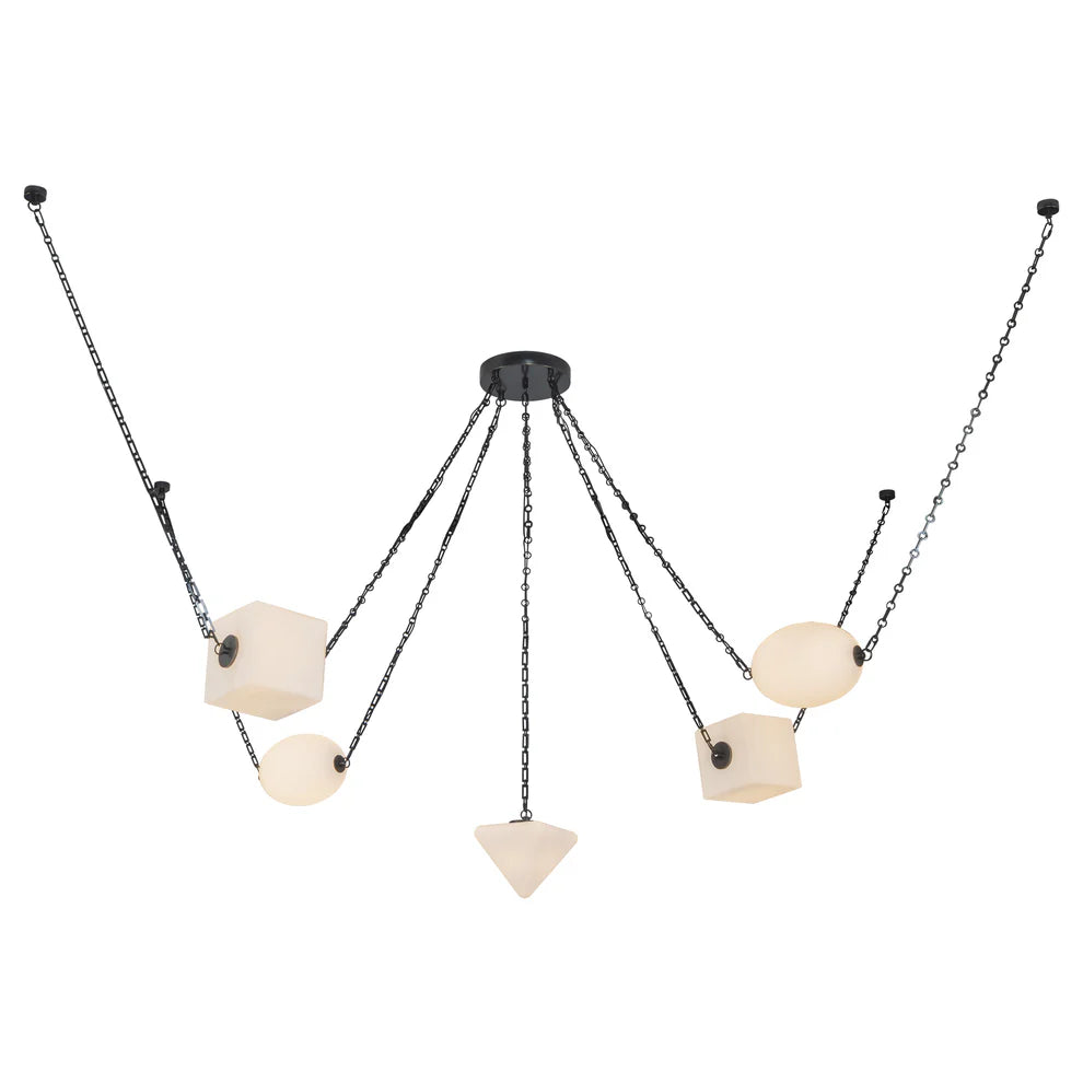 MINERAL CHANDELIER