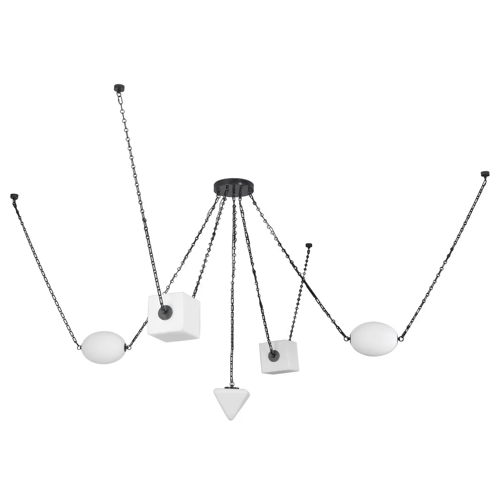 MINERAL CHANDELIER