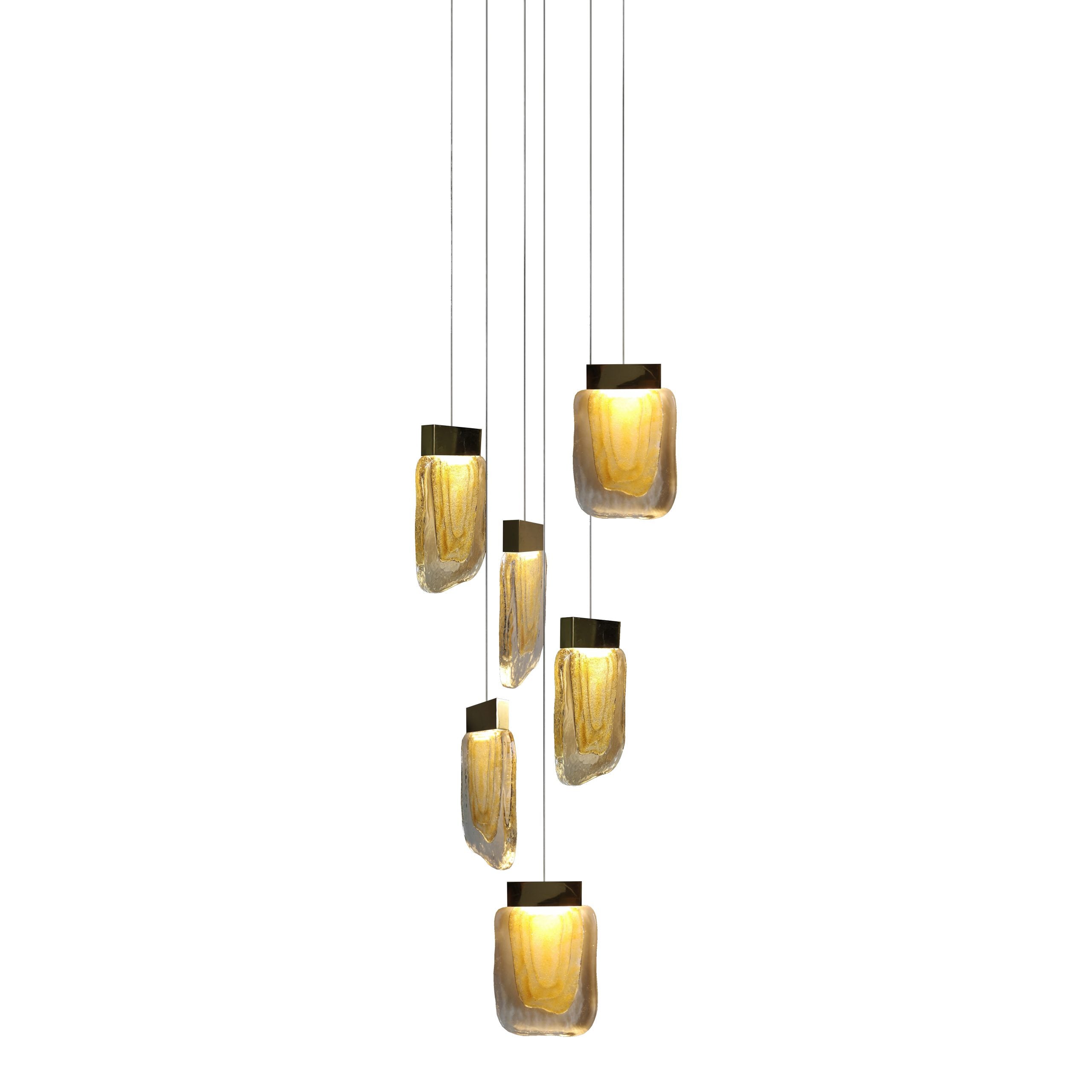 VIVA 6 LIGHTS ROUND CHANDELIER