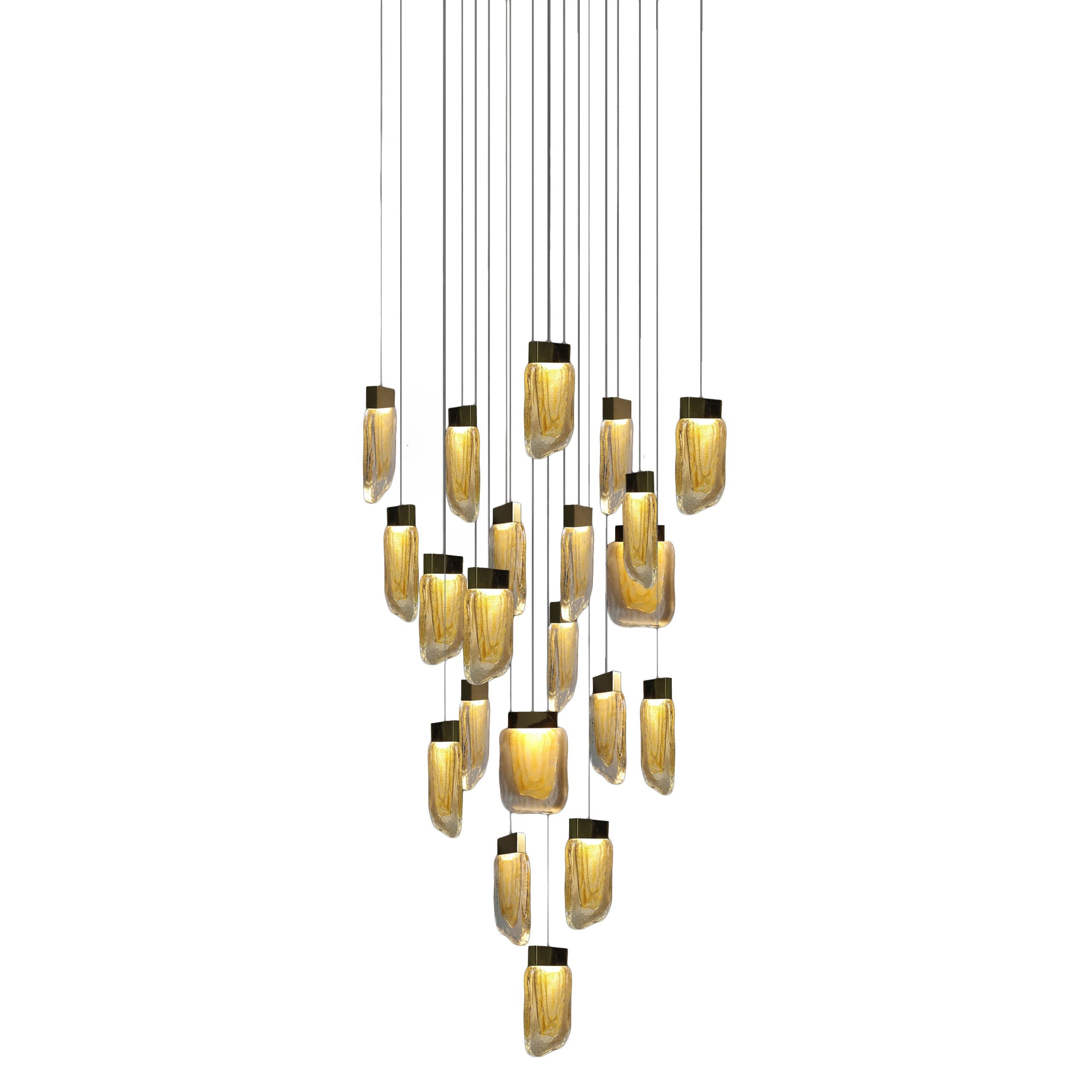 VIVA 21 LIGHTS CHANDELIER