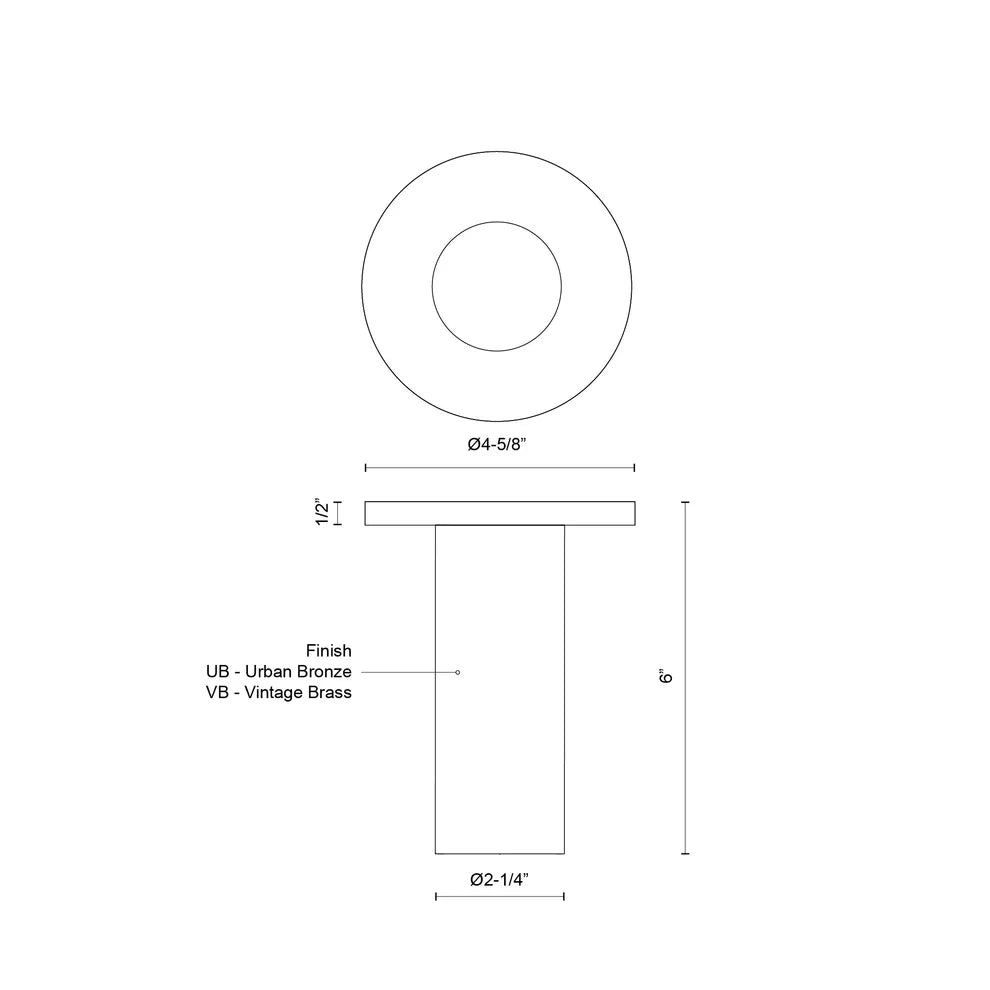 MASON SEMI FLUSH