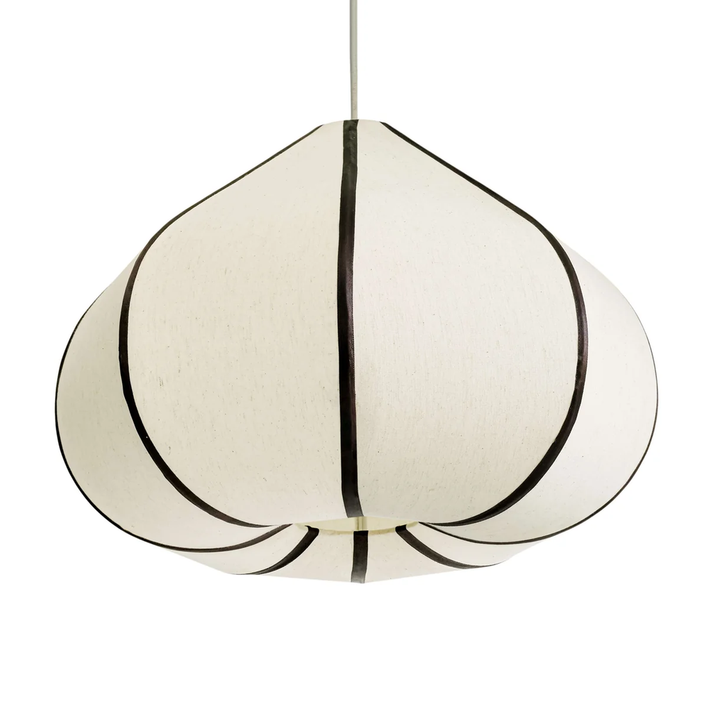 JOSEPHINE TEARDROP PENDANT — vista frontal blanco