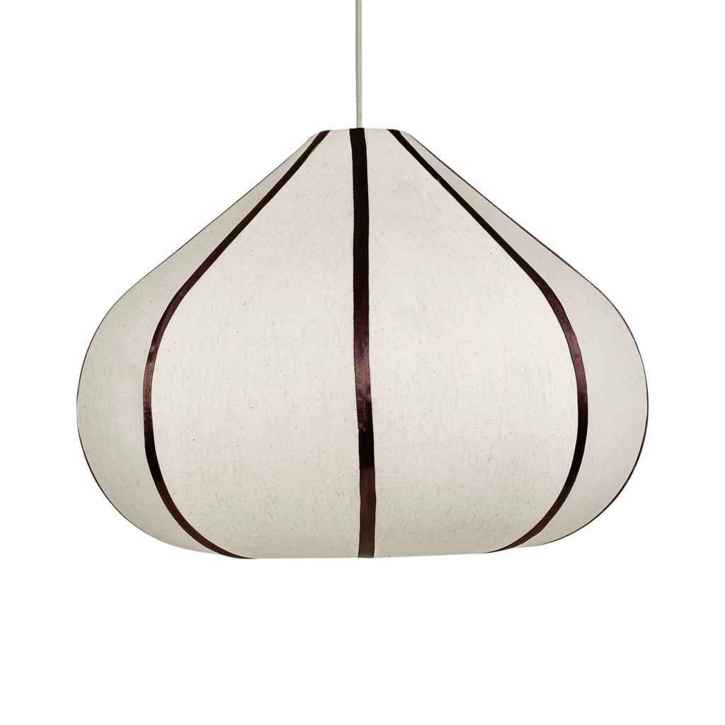 JOSEPHINE TEARDROP PENDANT — silueta lateral