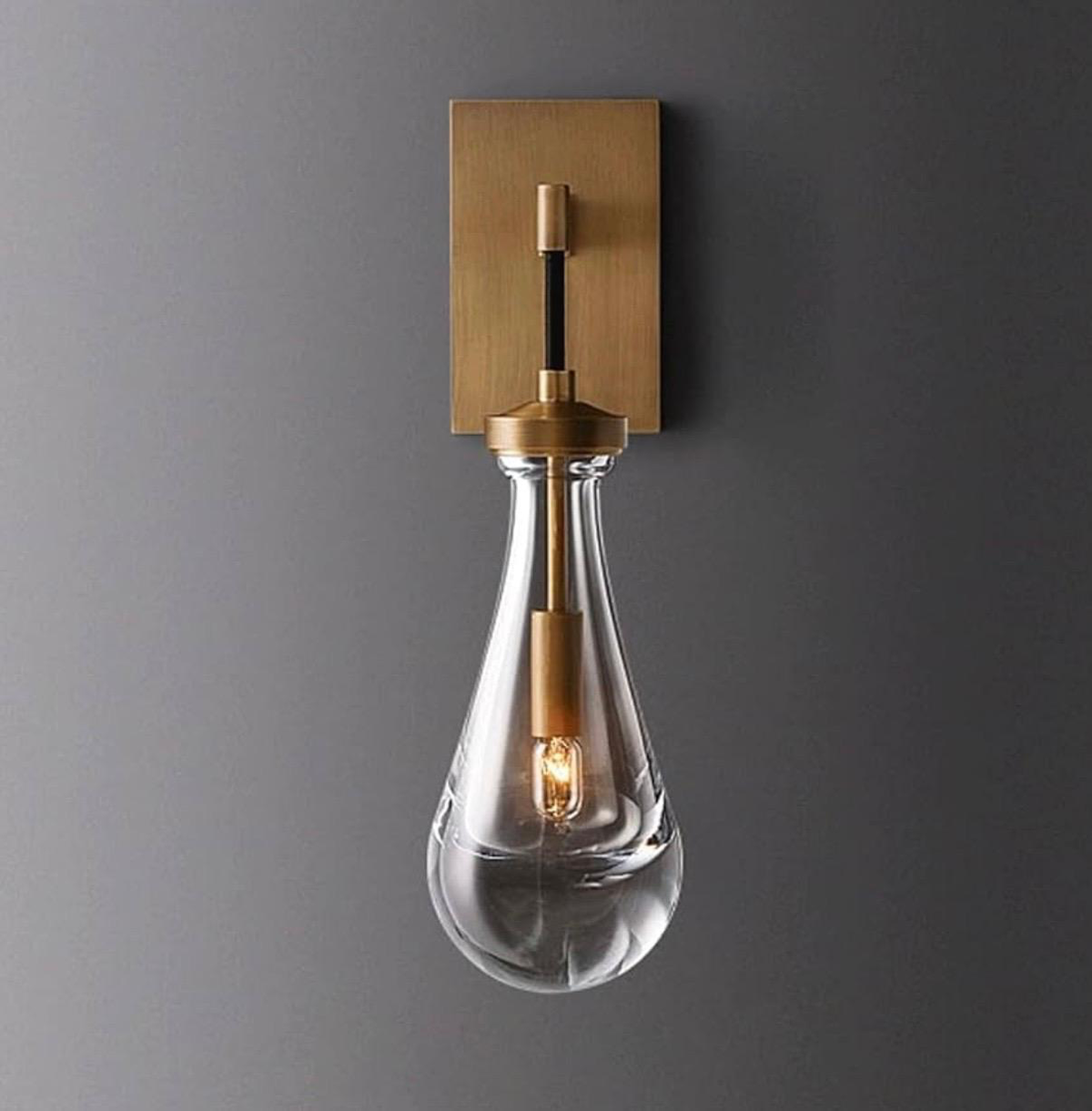 RAINDROP WALL detalle cristal